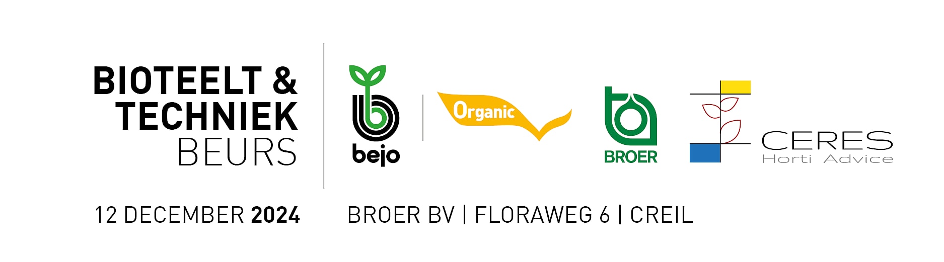 Logo Bioteelt beurs