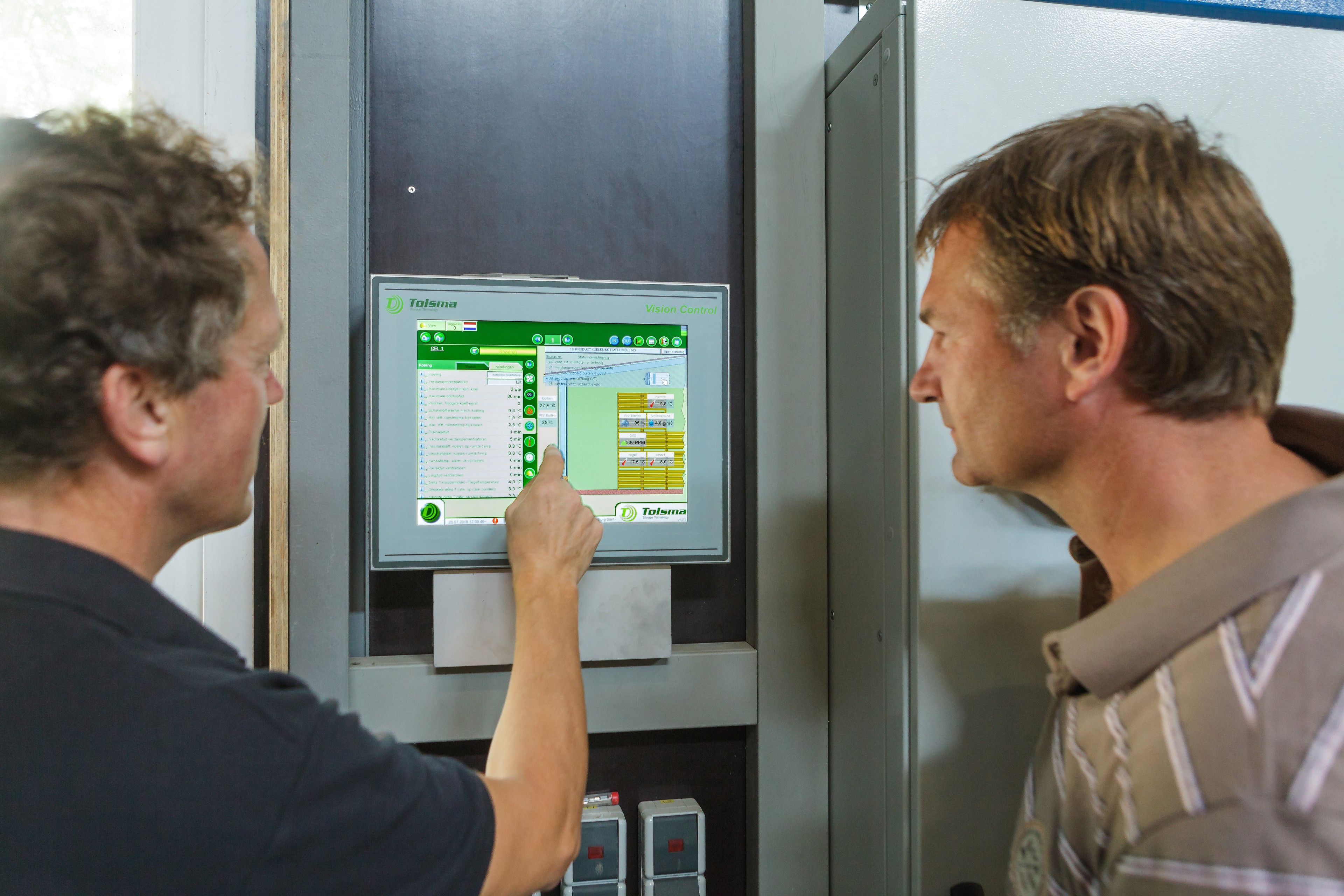 Vision control bewaarcomputer
